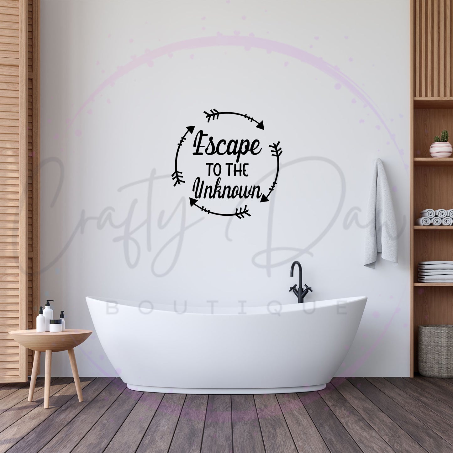 Escape To The Unknown Decal