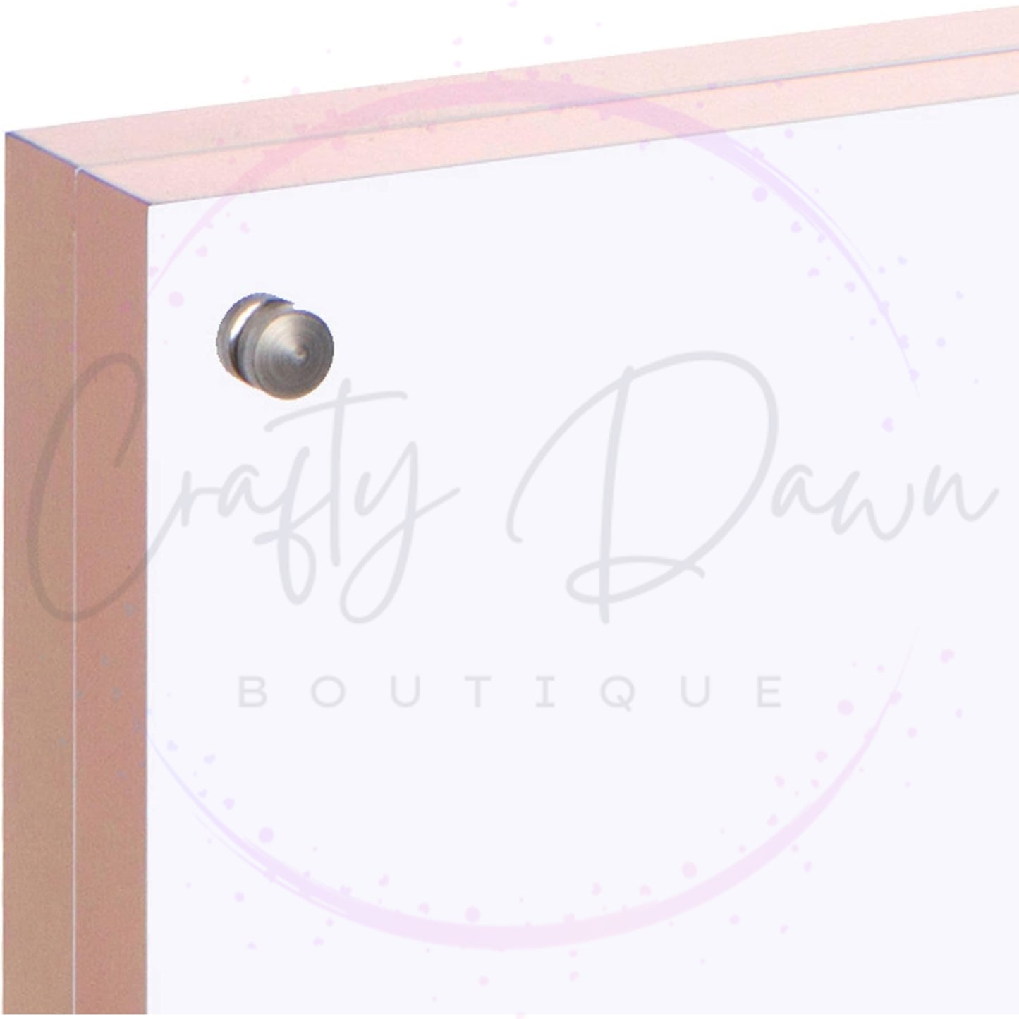 Custom Engraved Acrylic Block Photo