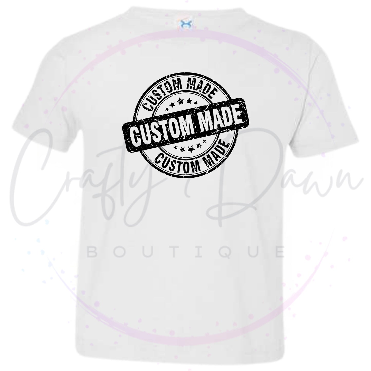 Custom Toddler Tee