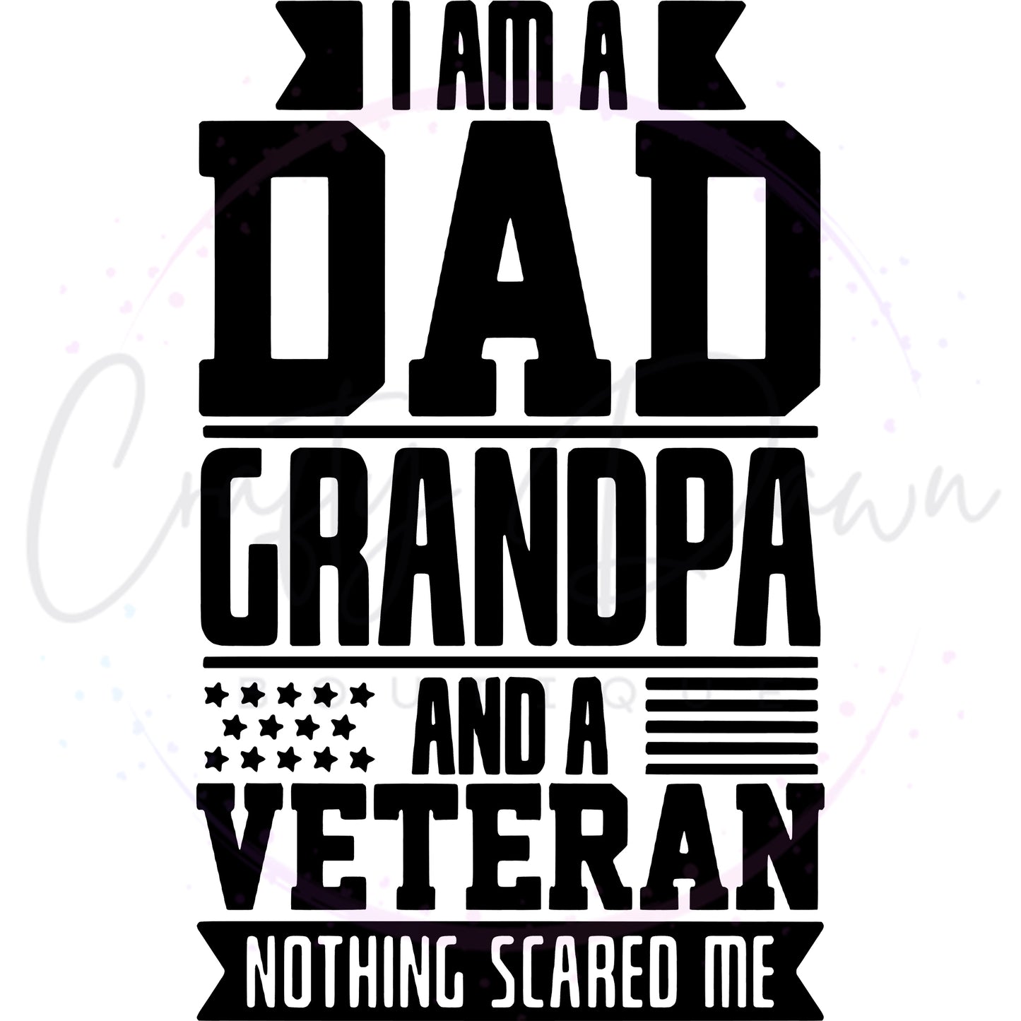 Dad Grandpa Veteran Decal