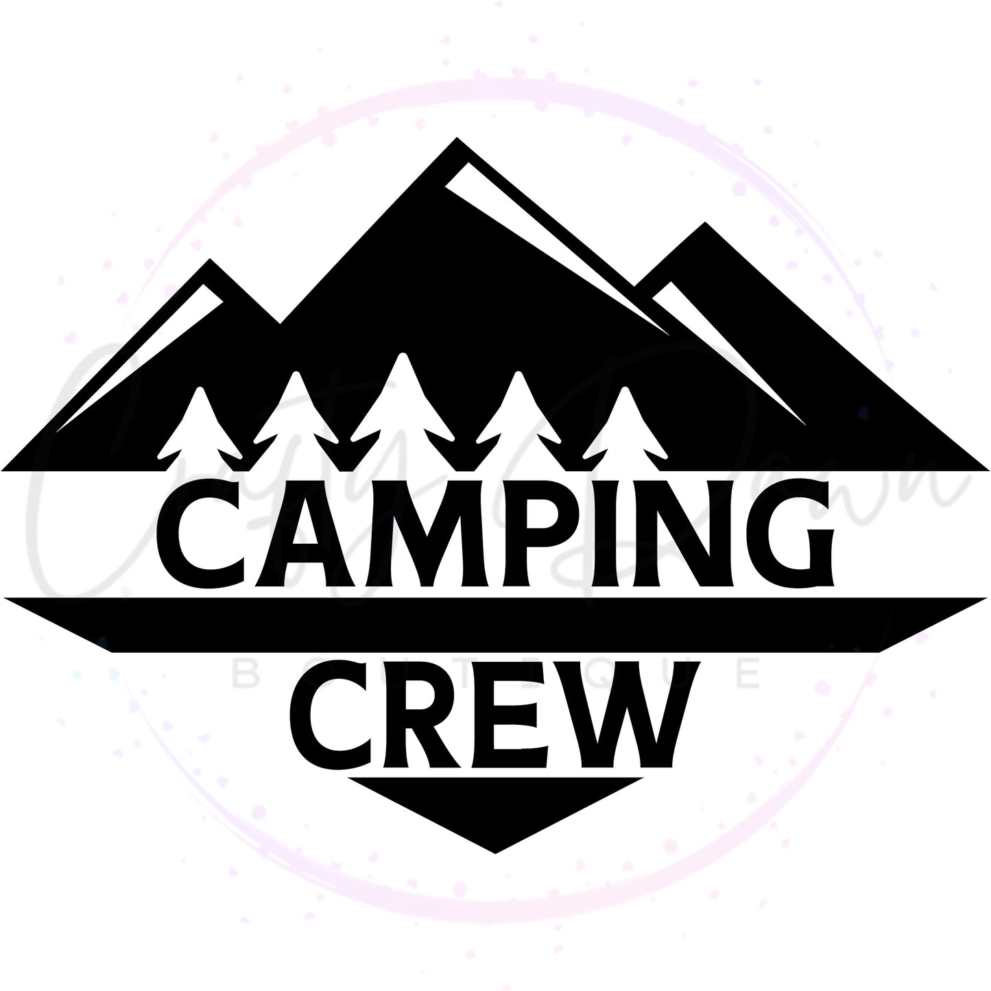 Camping Crew Can Cooler