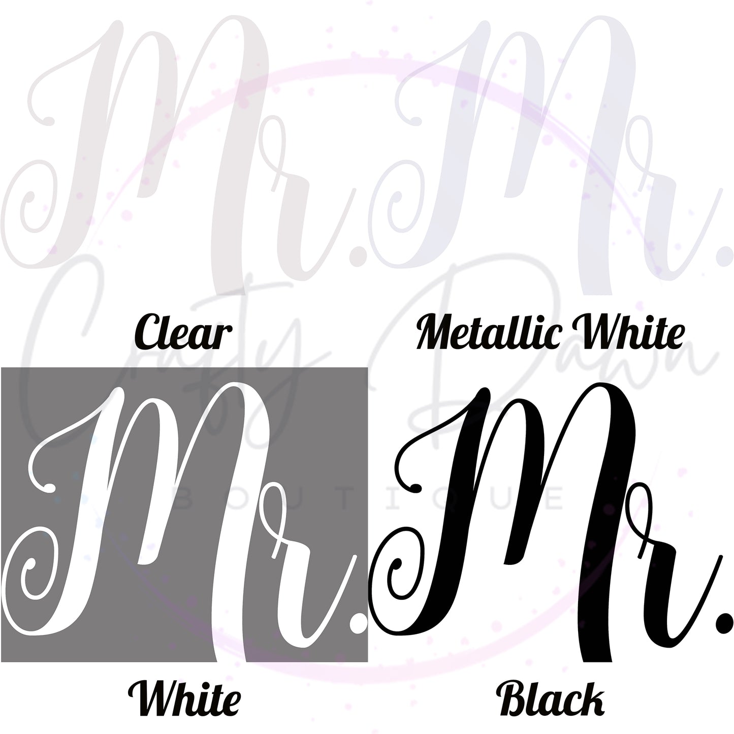 Mr. Acrylic Sign