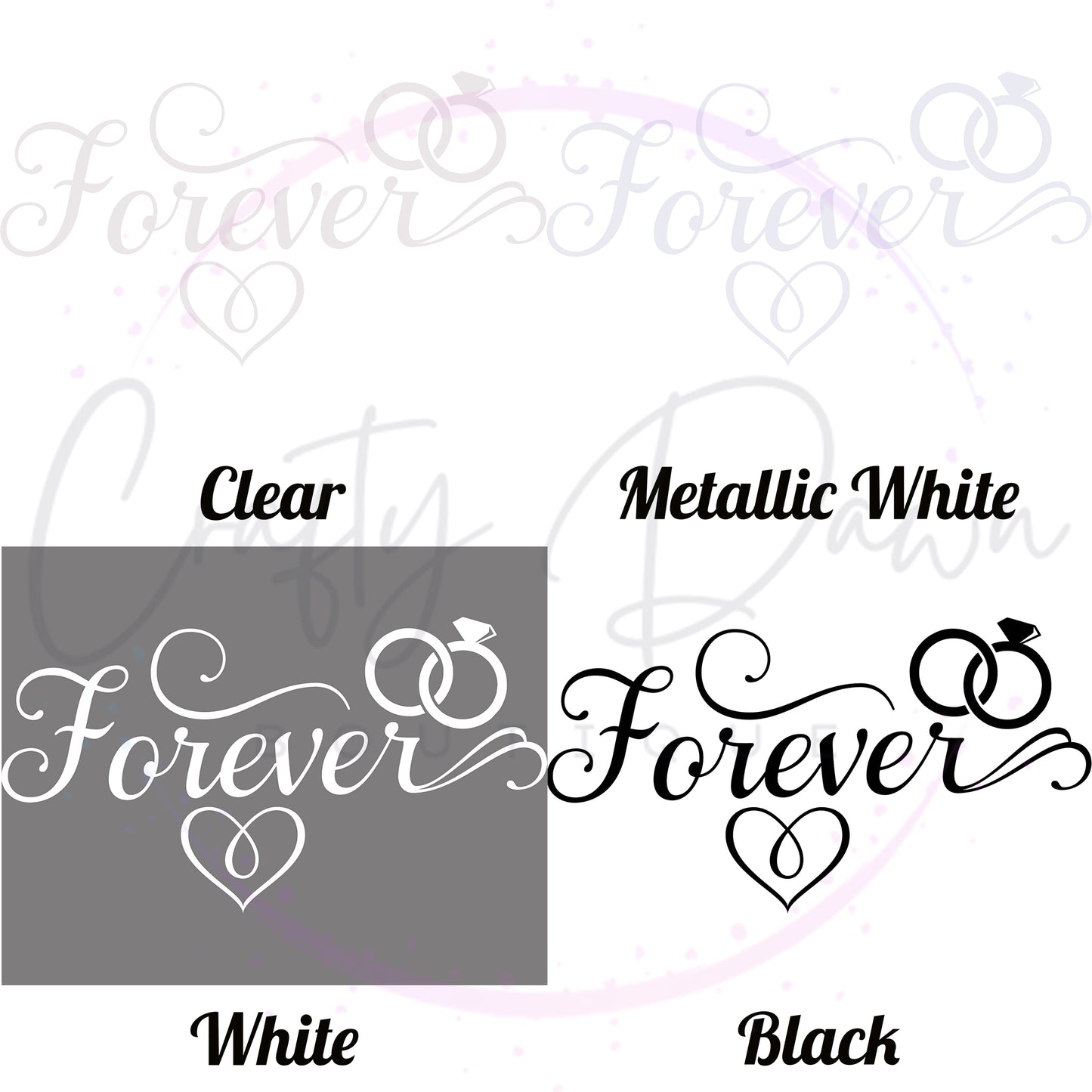Forever Acrylic Sign