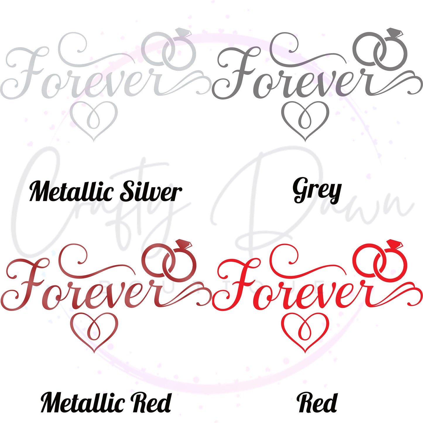 Forever Acrylic Sign