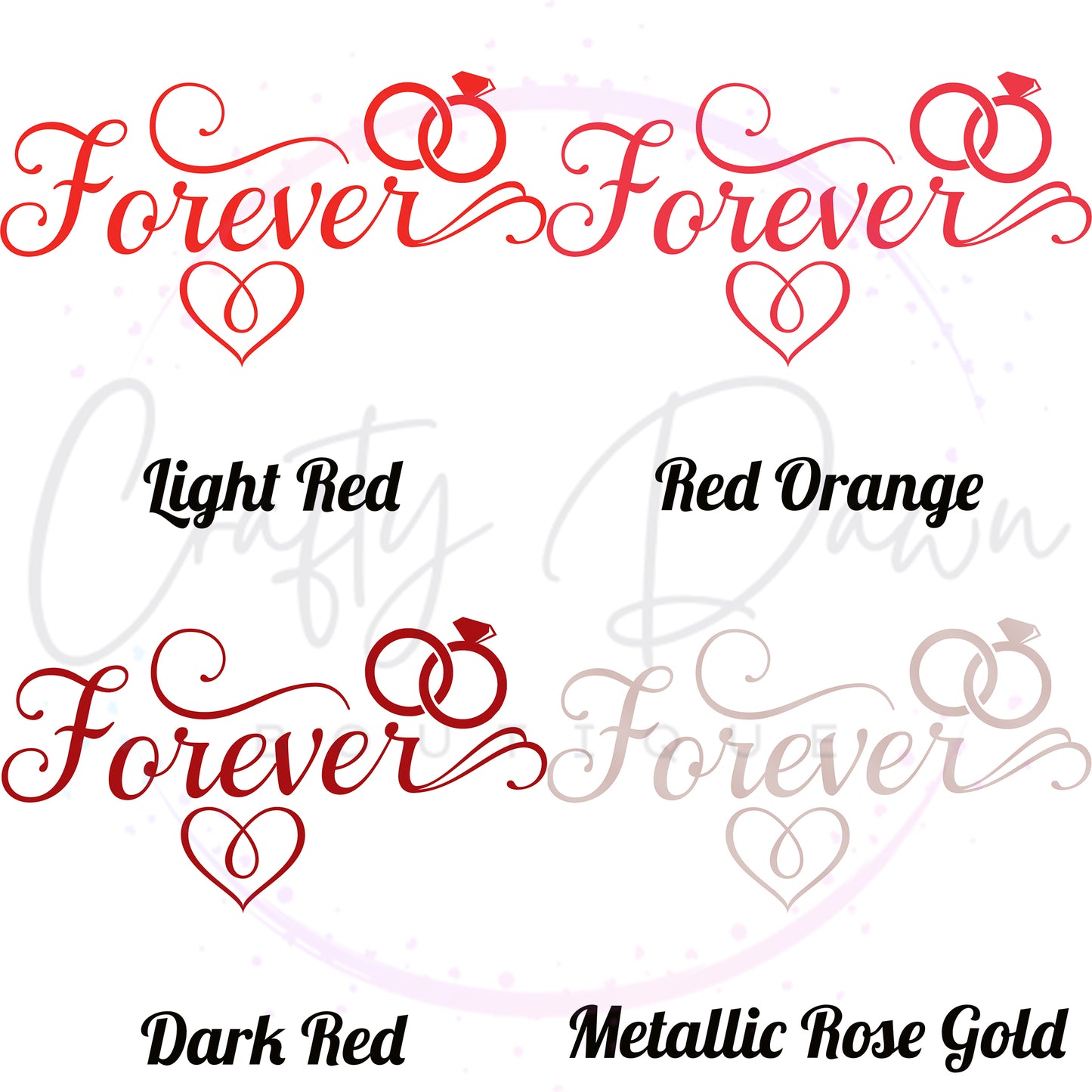 Forever Acrylic Sign