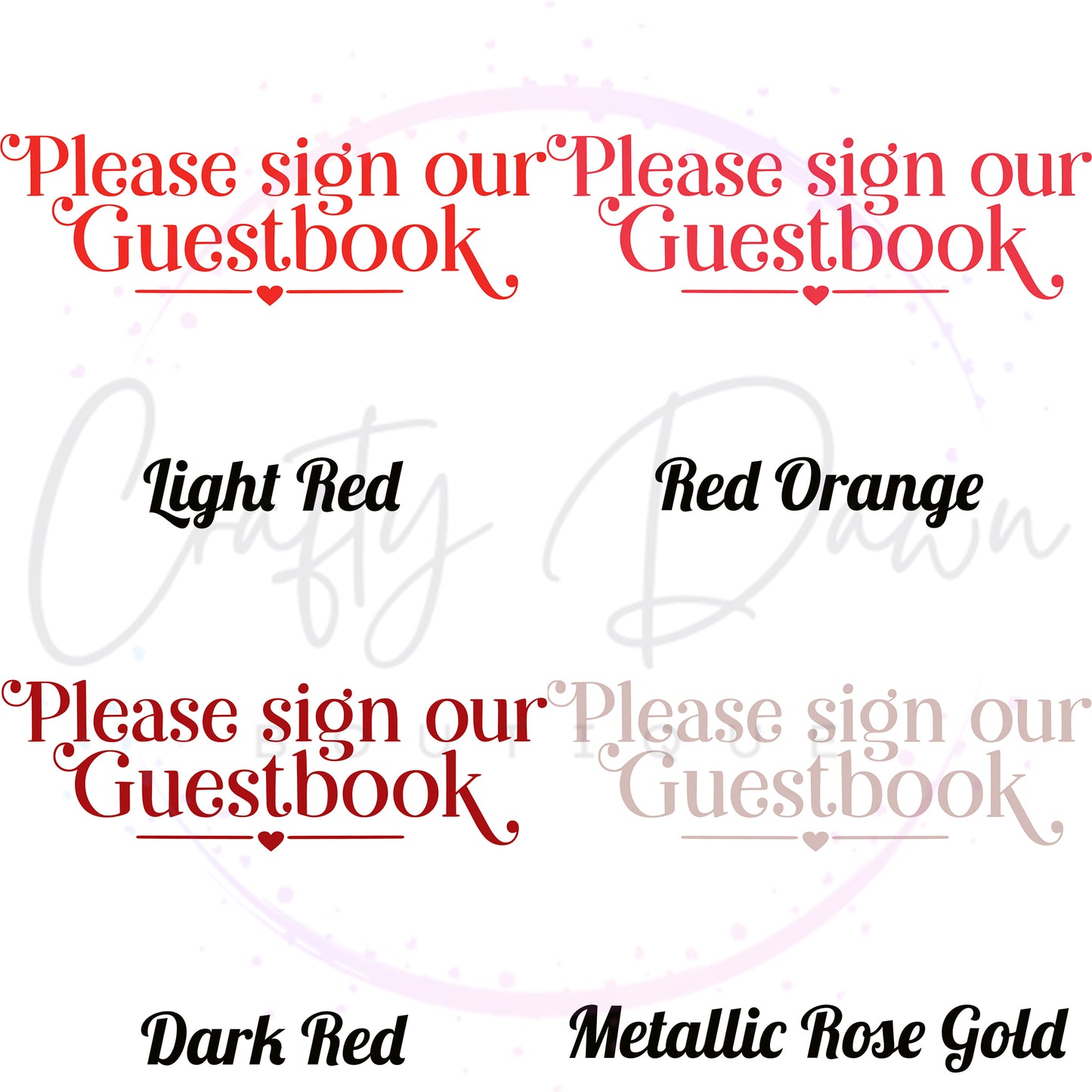 Please Sign Our Guestbook Acrylic Sign
