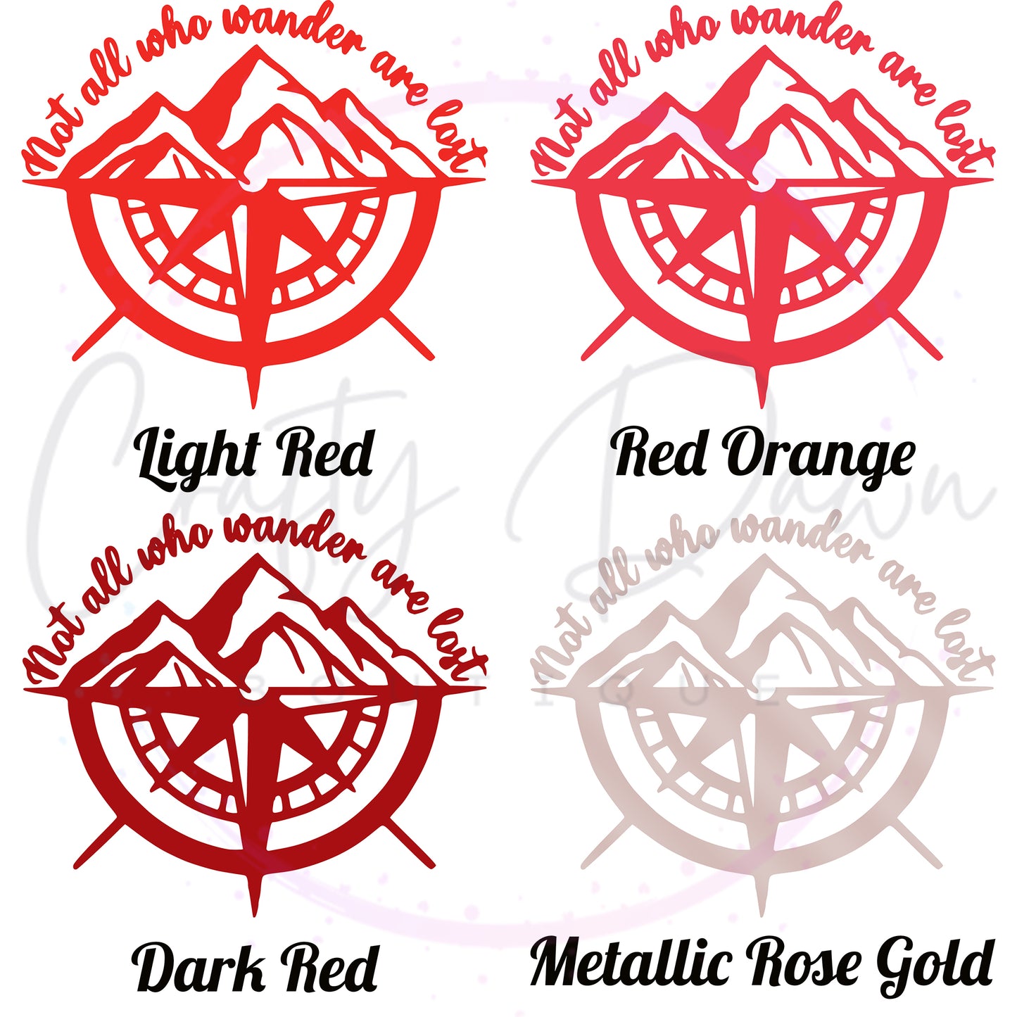 Not All Who Wander Are Lost Decal