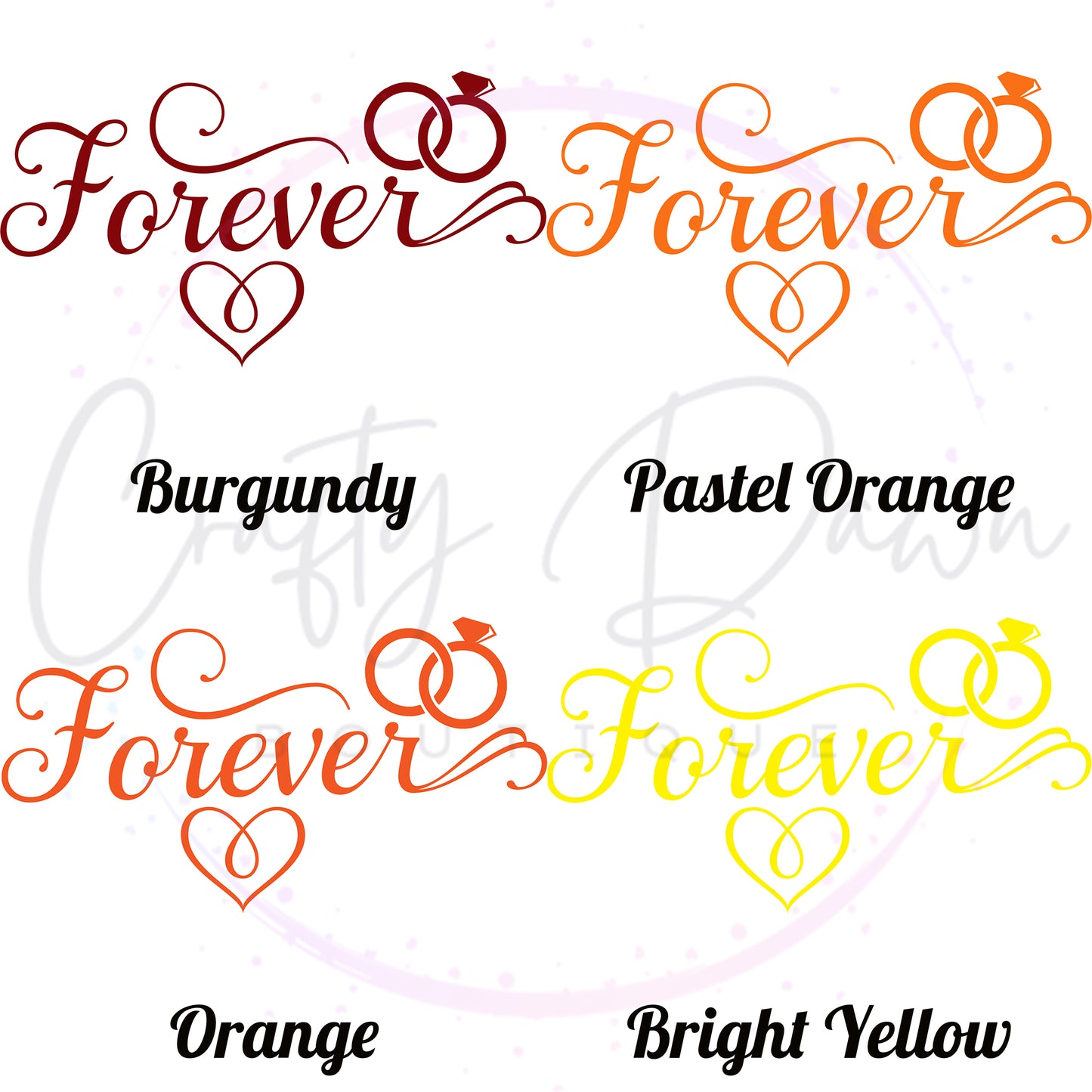 Forever Acrylic Sign