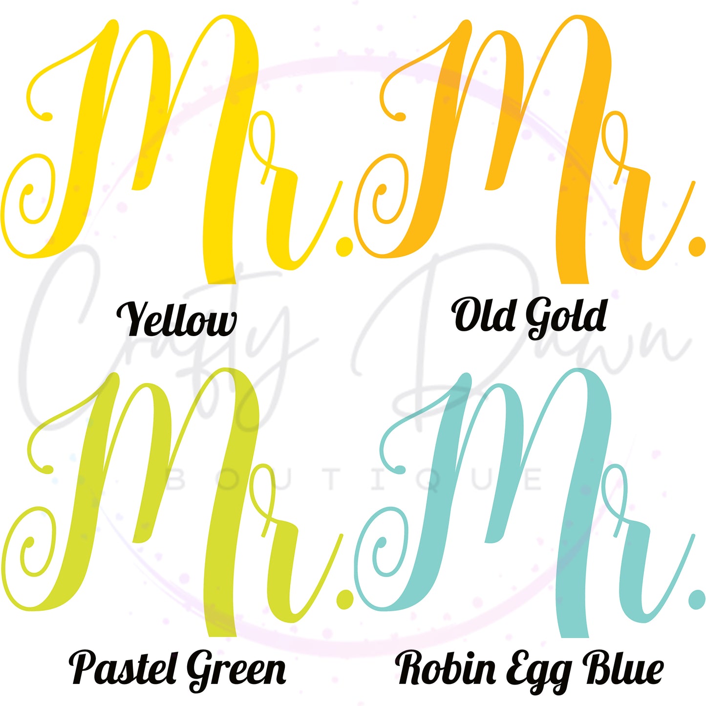Mr. Acrylic Sign