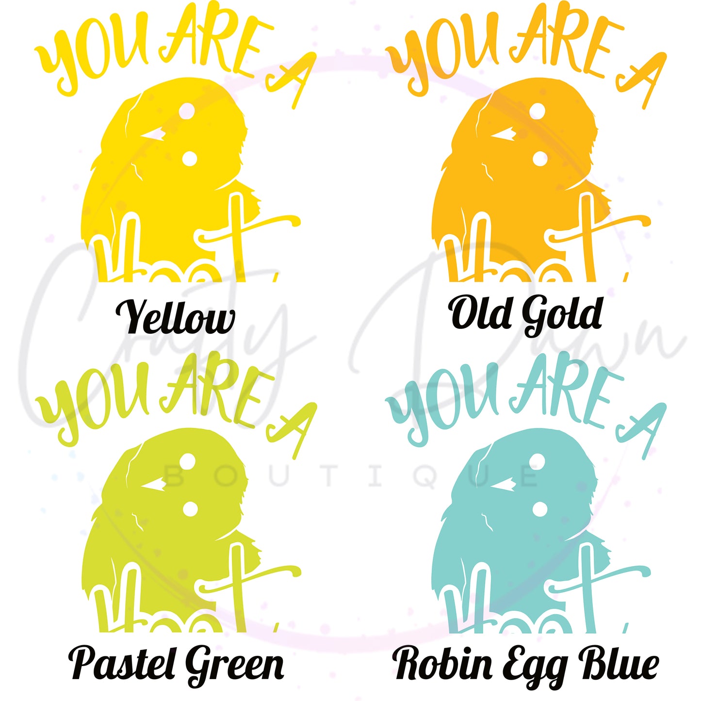 You Are A Hoot Decal