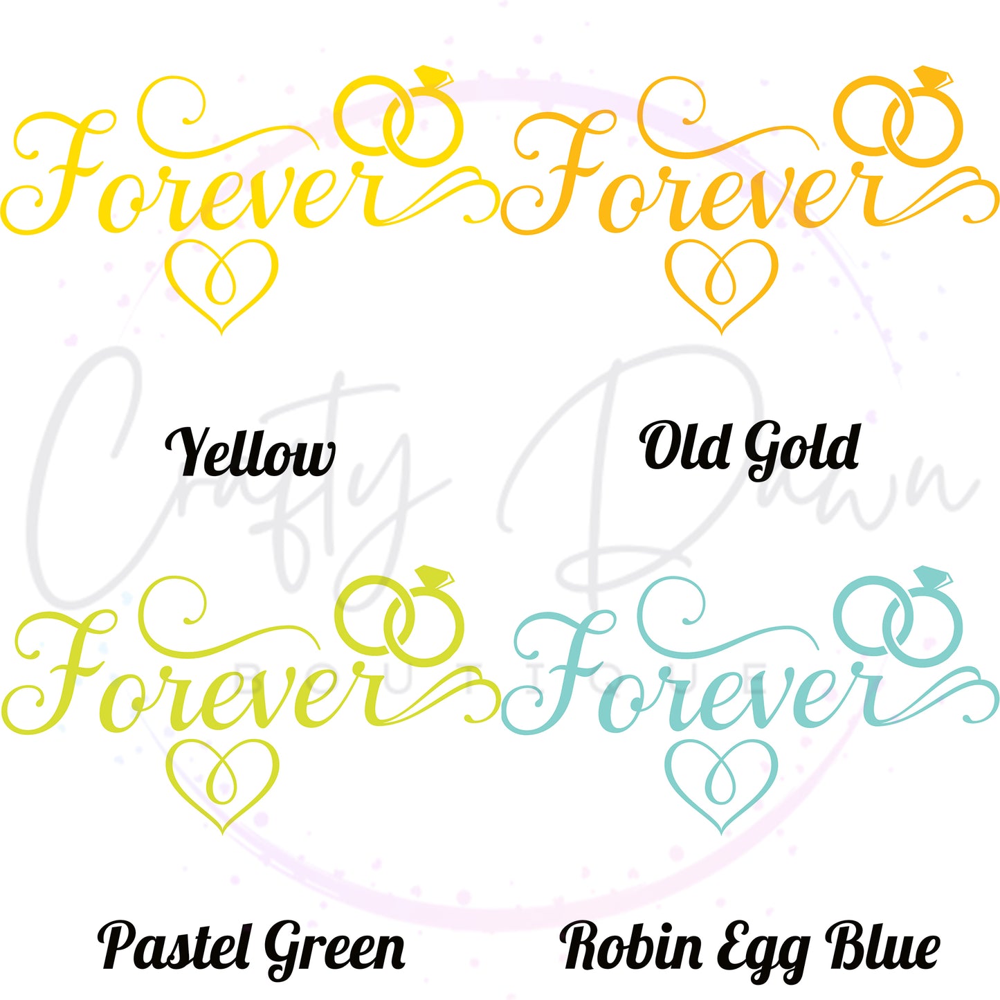 Forever Acrylic Sign