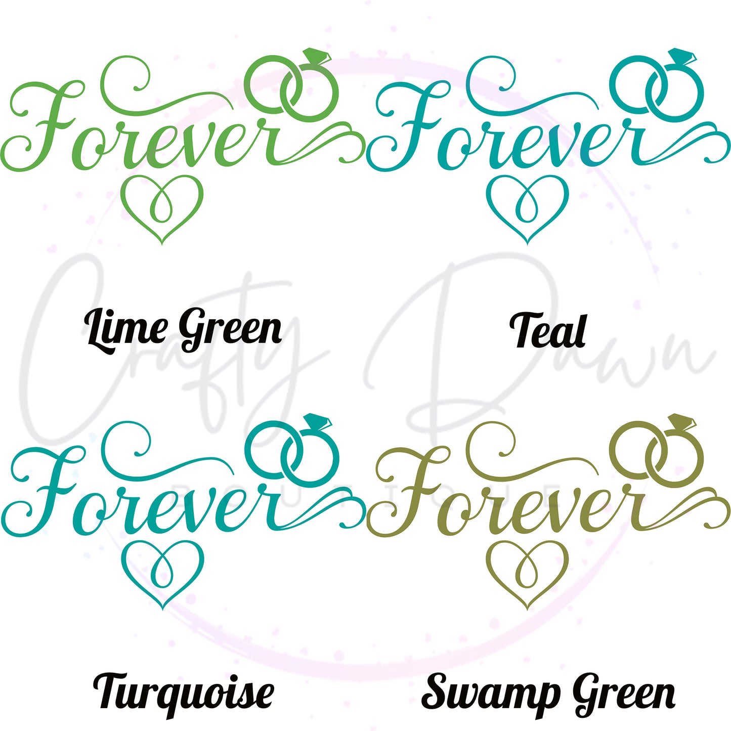 Forever Acrylic Sign