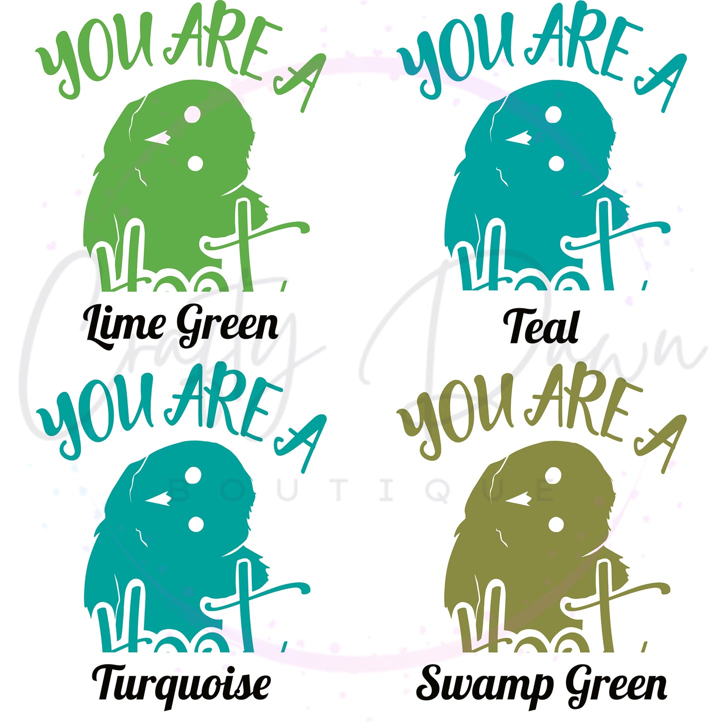 You Are A Hoot Decal