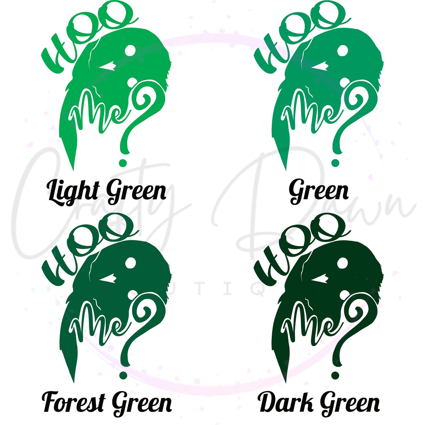 Hoo Me? Decal