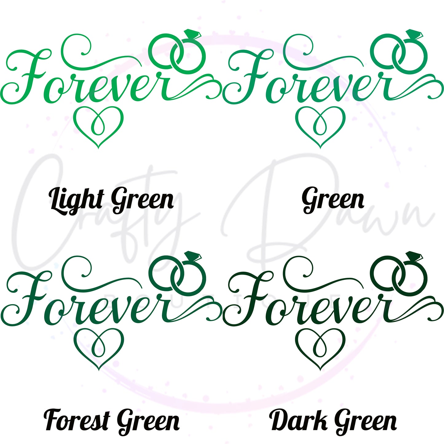 Forever Acrylic Sign