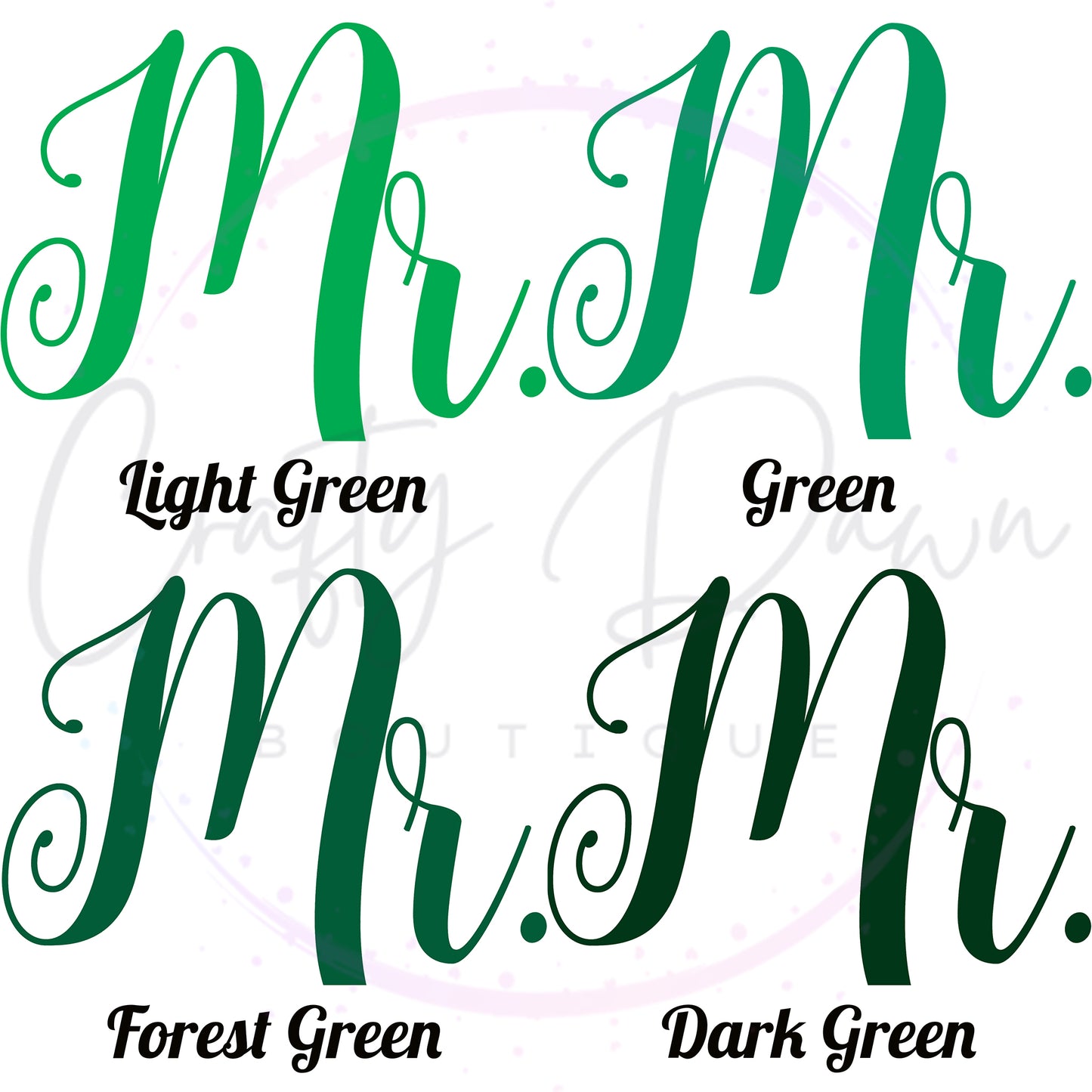 Mr. Acrylic Sign