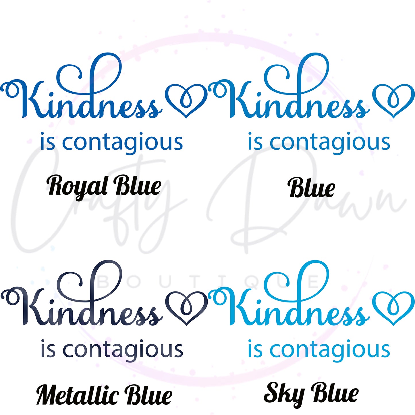 Kindness Is Contagious Decal