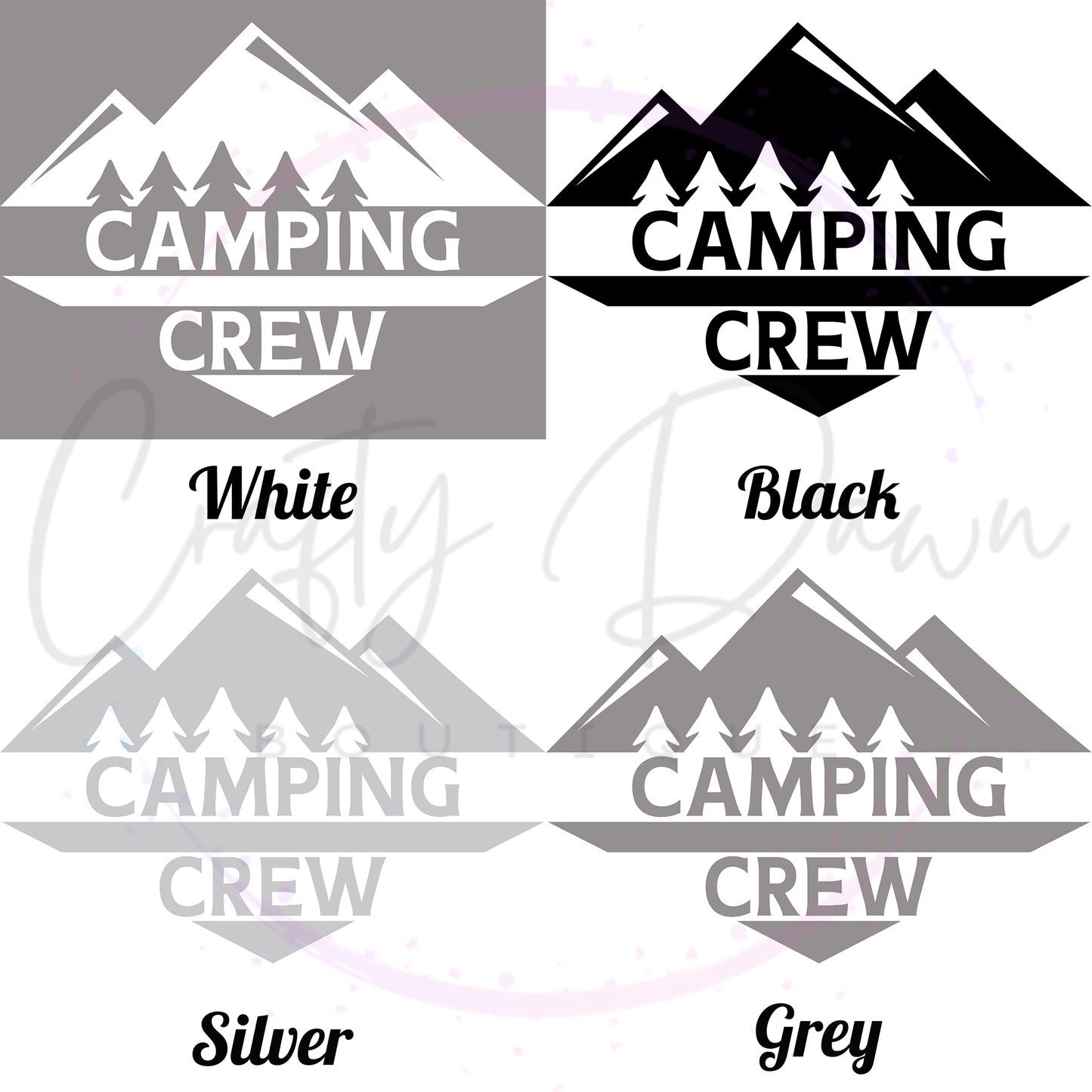 Camping Crew Can Cooler