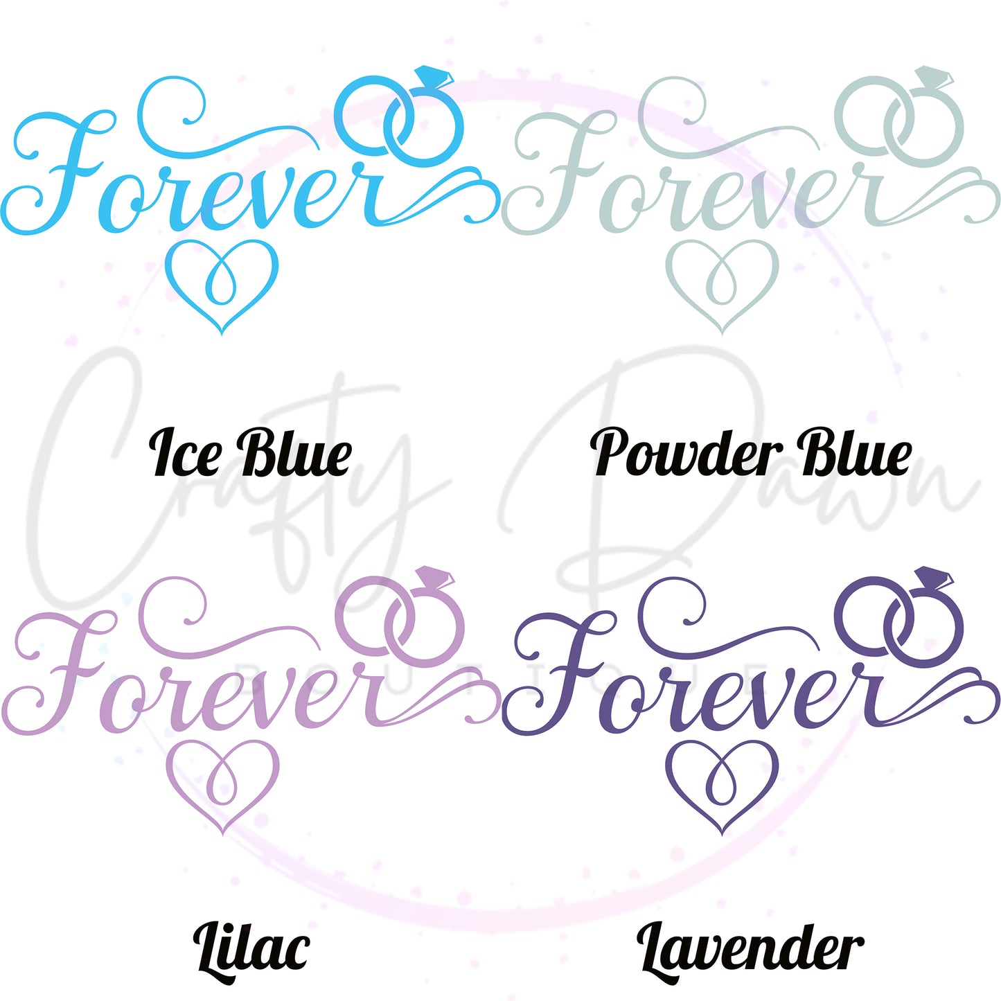 Forever Acrylic Sign