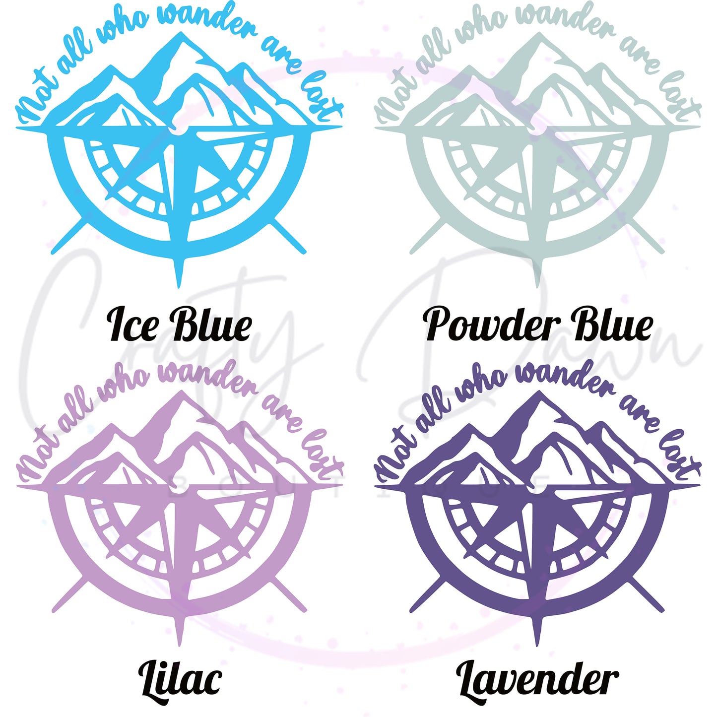 Not All Who Wander Are Lost Decal