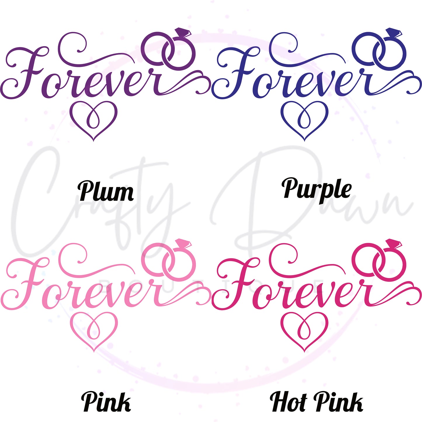 Forever Acrylic Sign