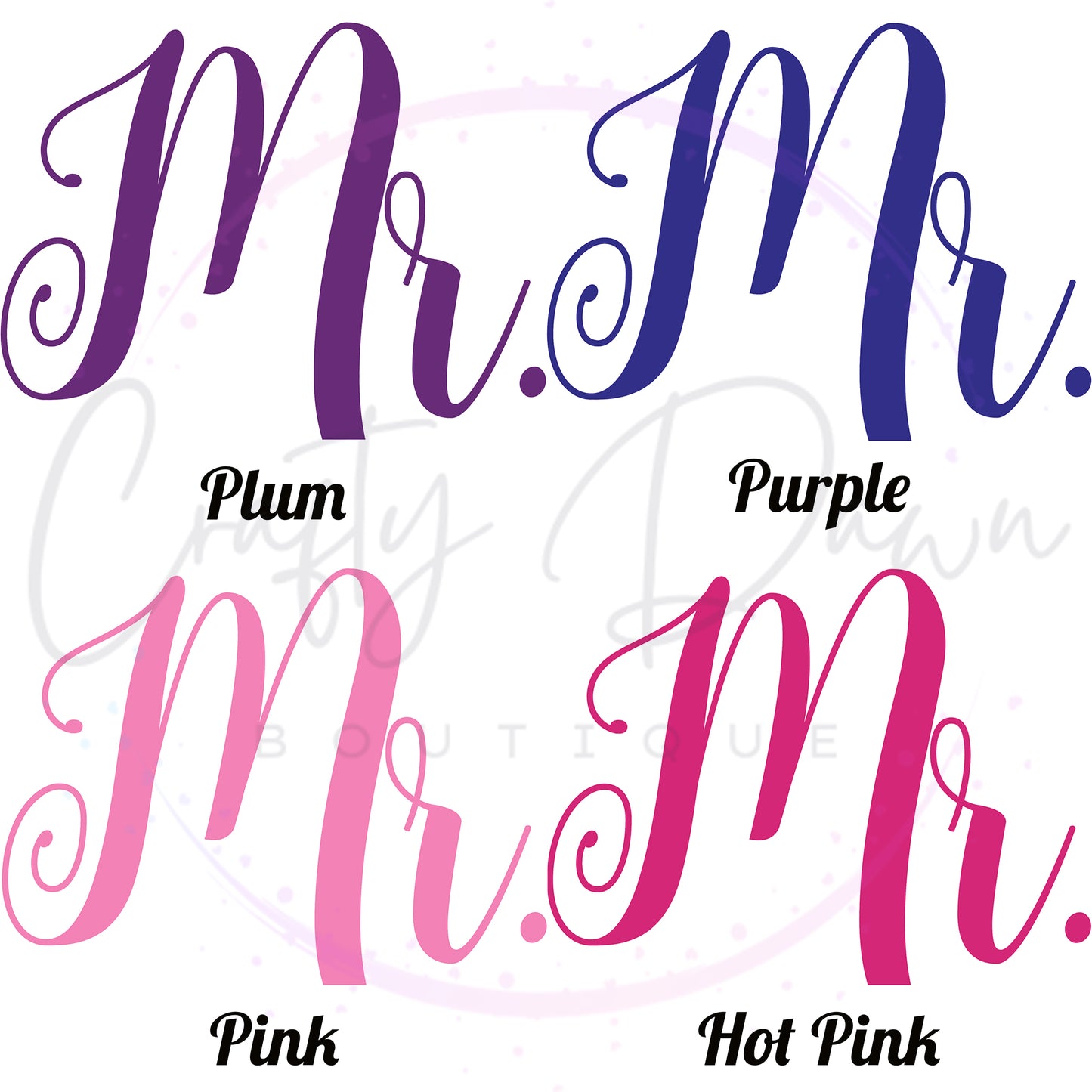 Mr. Acrylic Sign