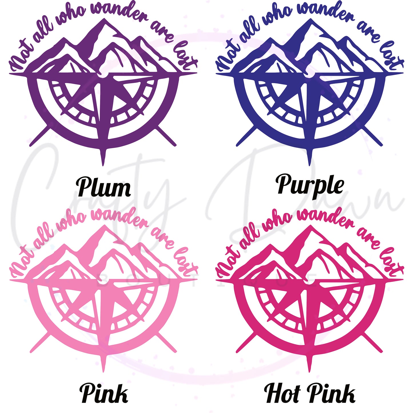 Not All Who Wander Are Lost Decal