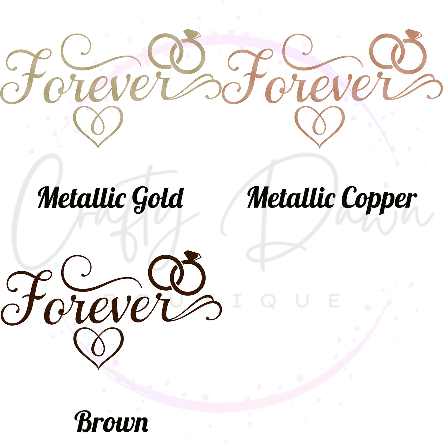 Forever Acrylic Sign