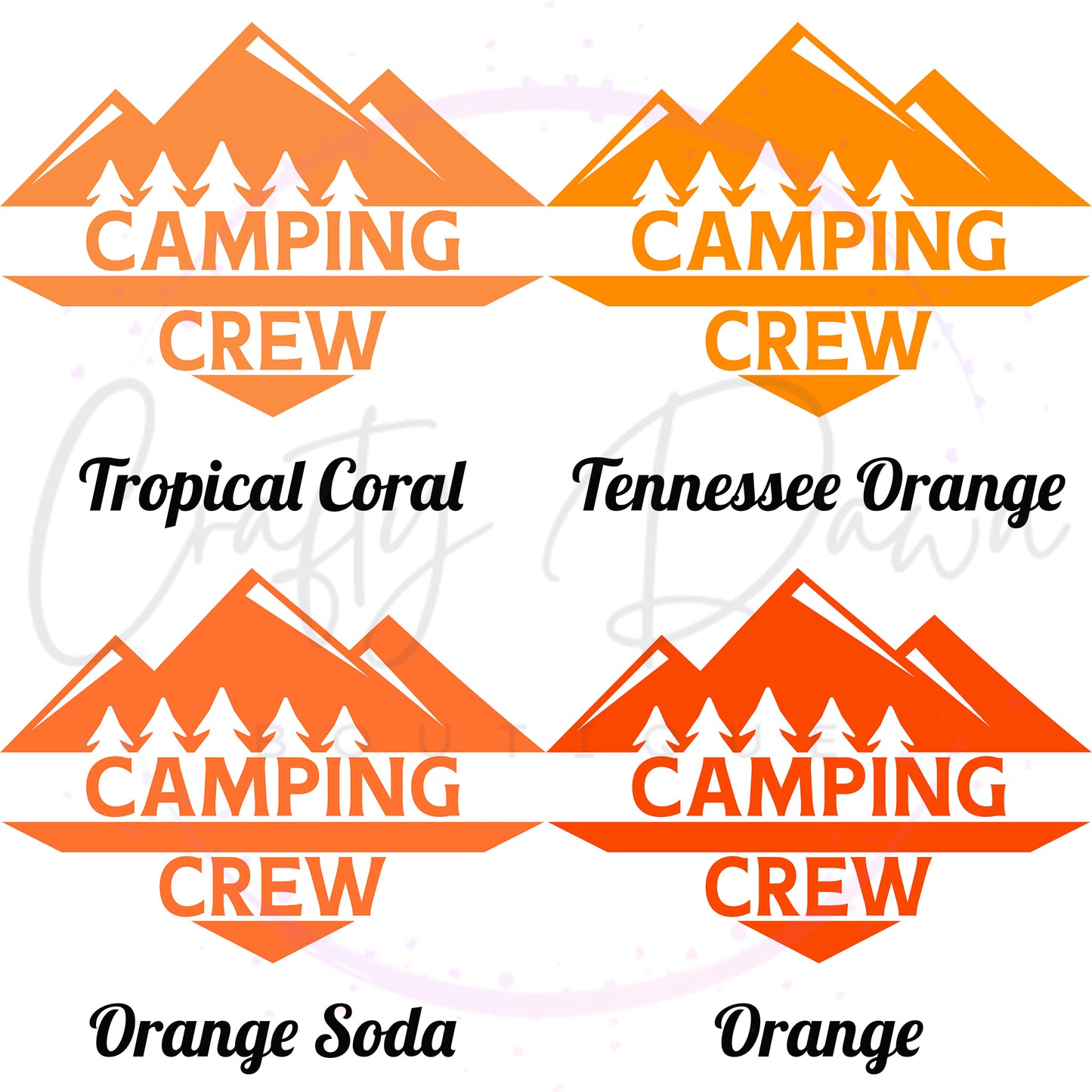 Camping Crew Can Cooler