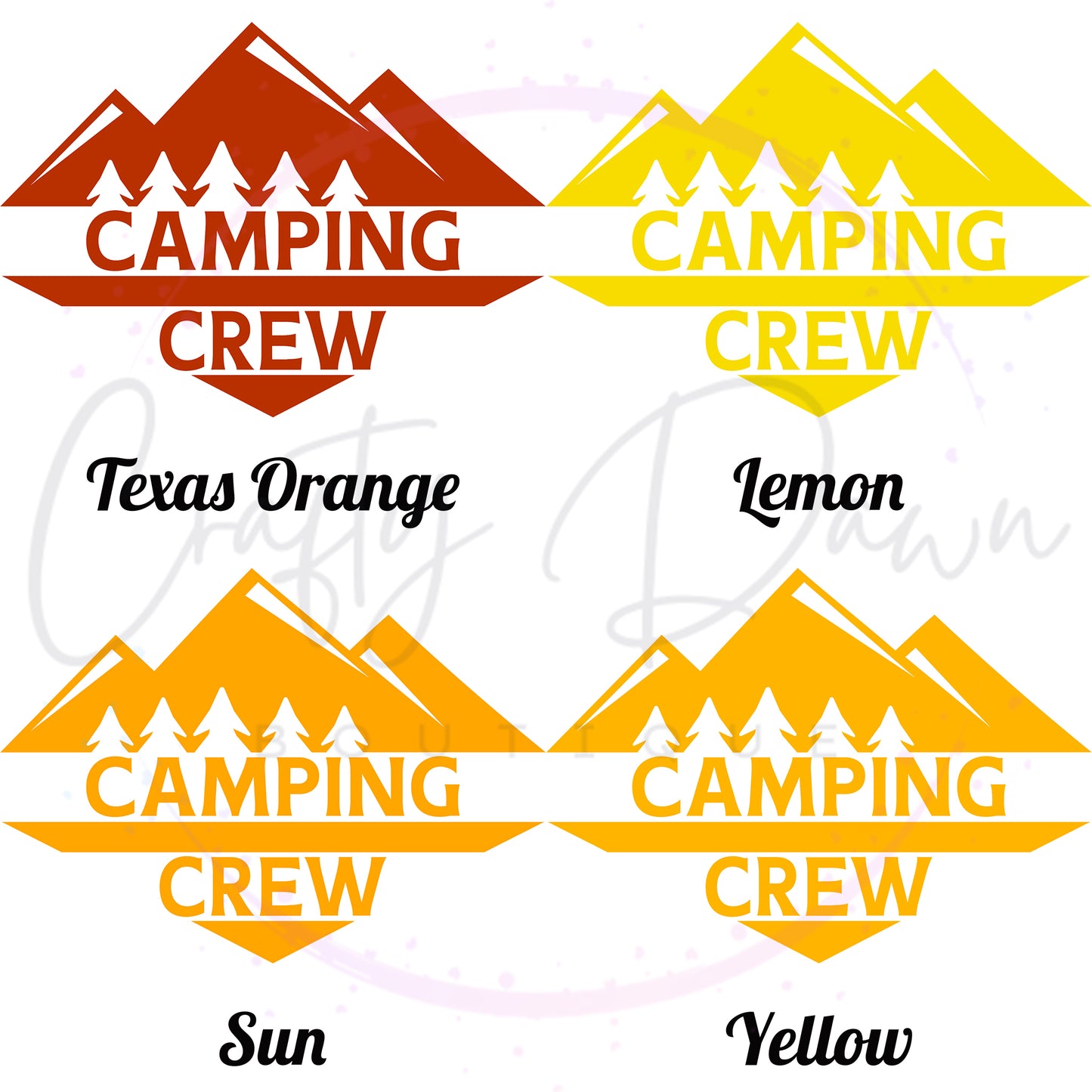 Camping Crew Can Cooler