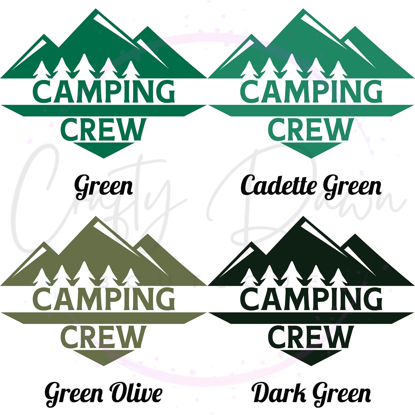 Camping Crew Can Cooler