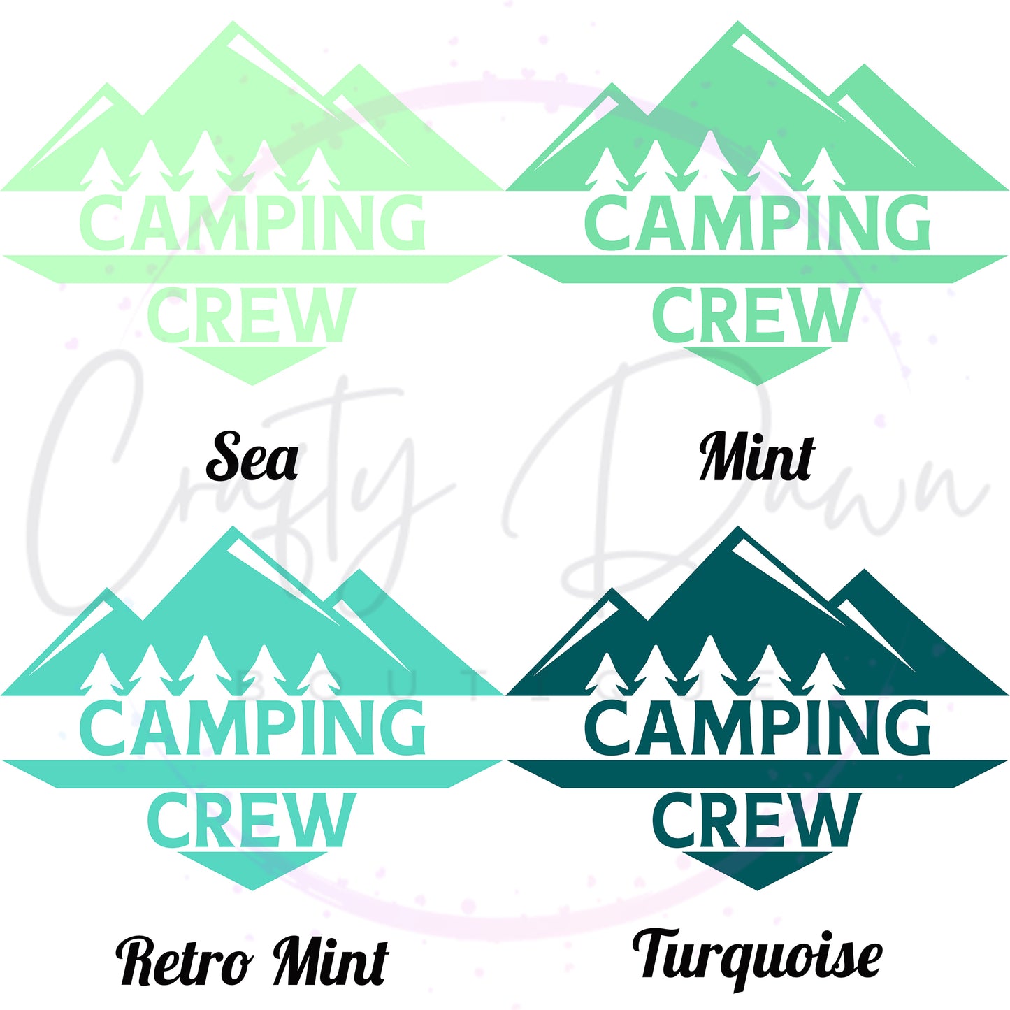 Camping Crew Can Cooler
