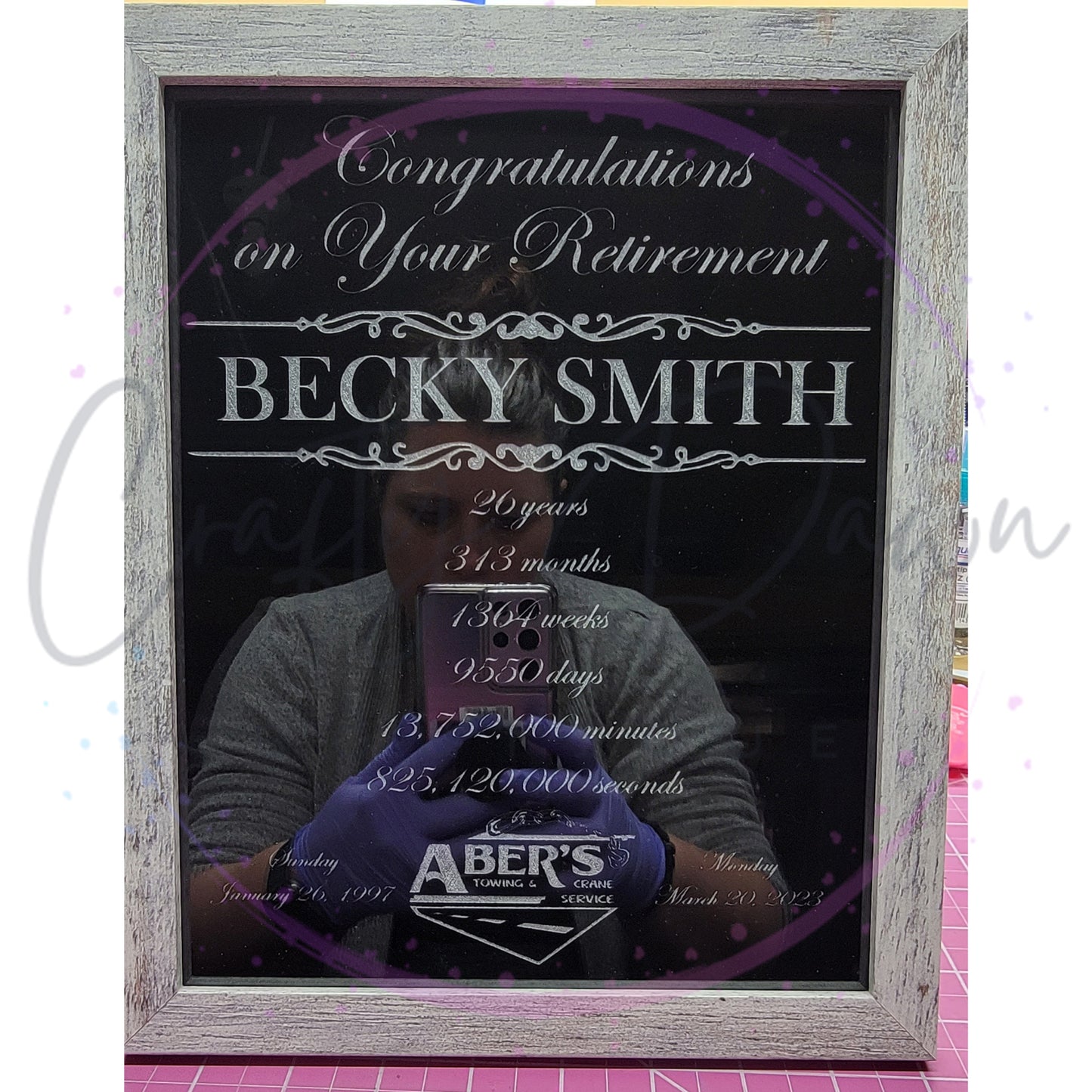 Custom Engraved Photo