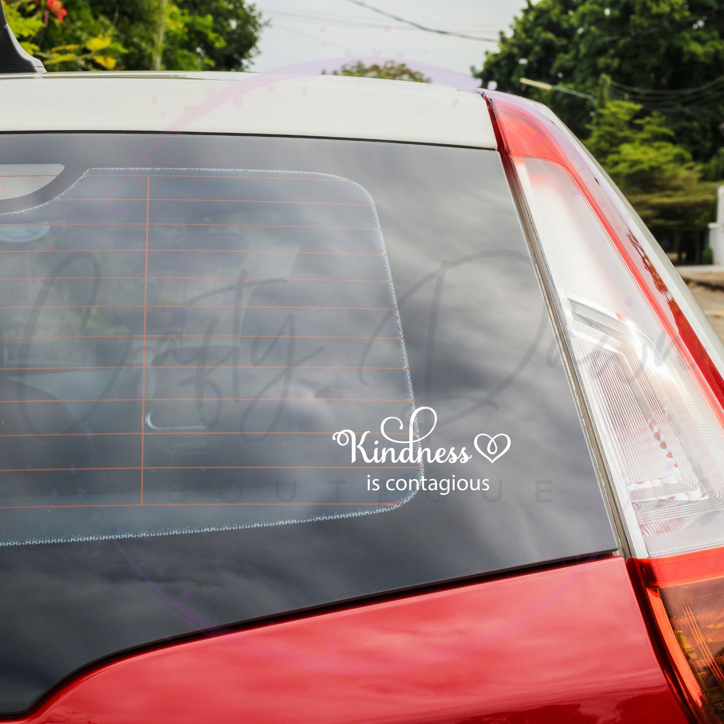 Kindness Is Contagious Decal