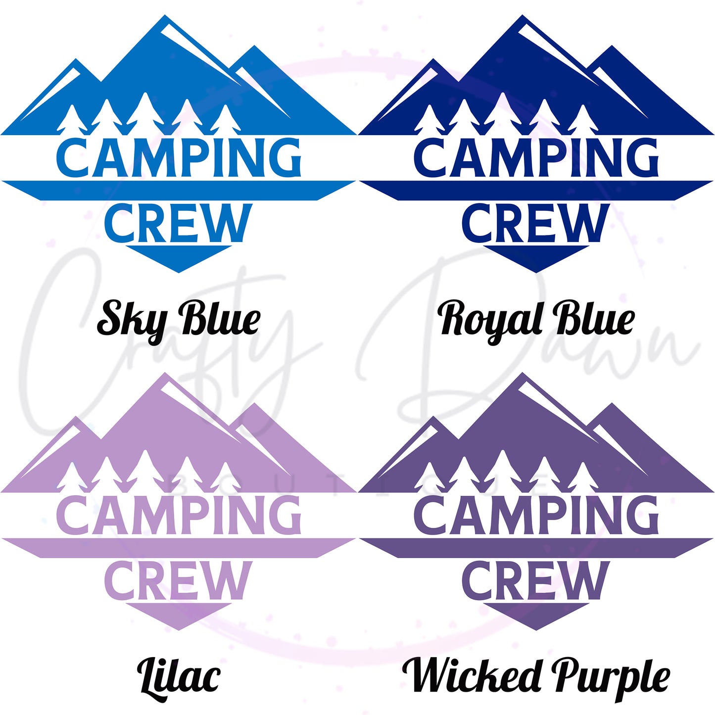Camping Crew Can Cooler