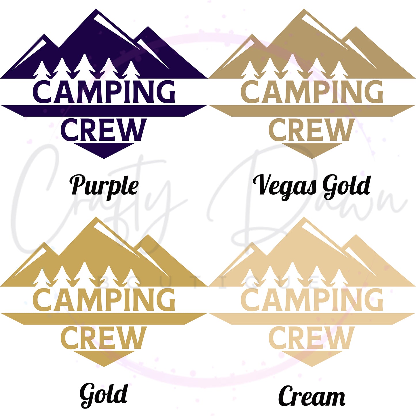 Camping Crew Can Cooler