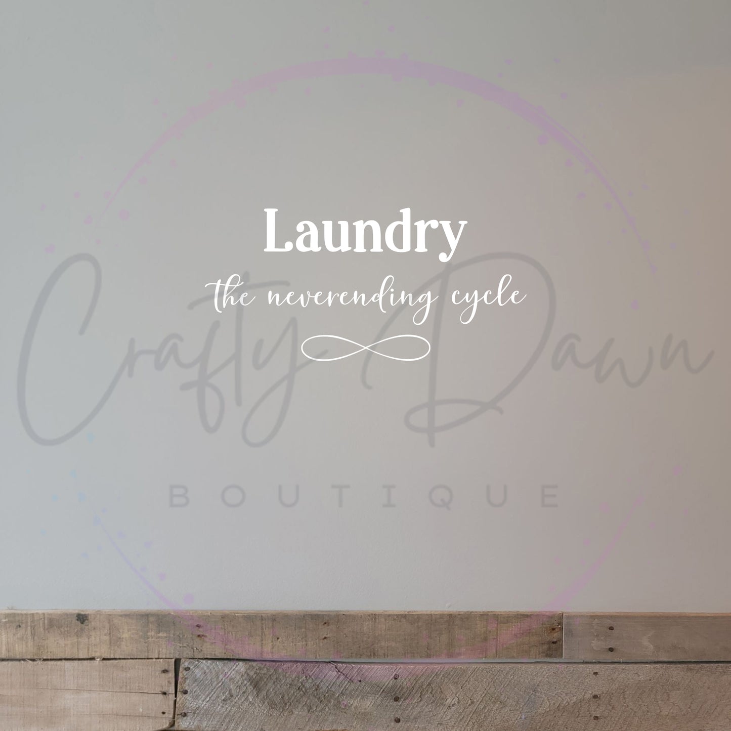 Laundry, The Neverending Cycle Decal