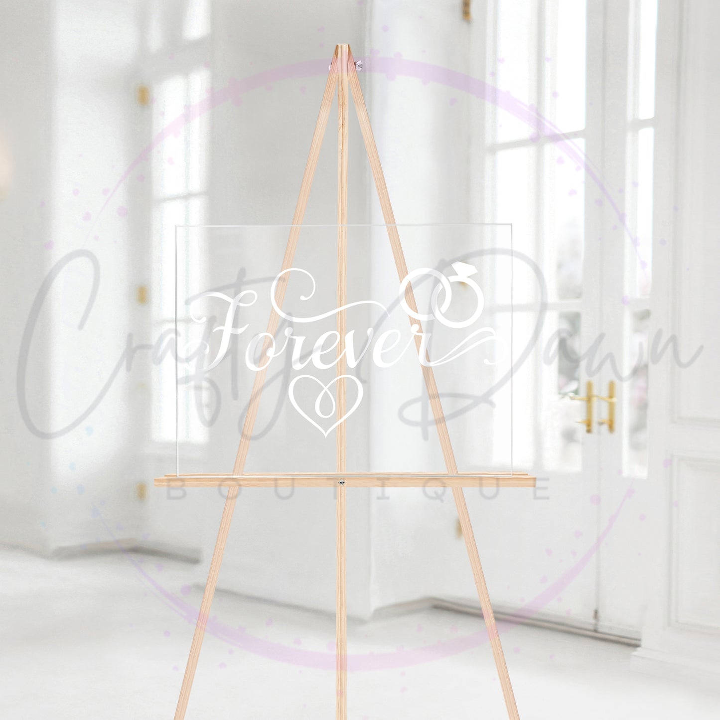Forever Acrylic Sign