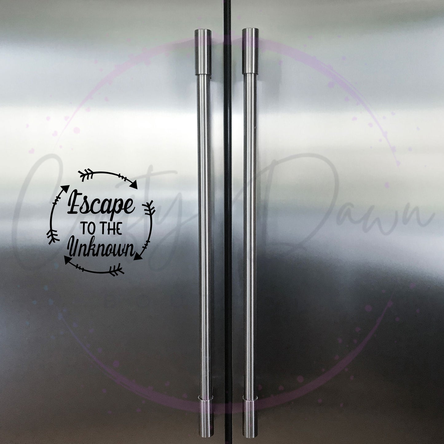 Escape To The Unknown Decal
