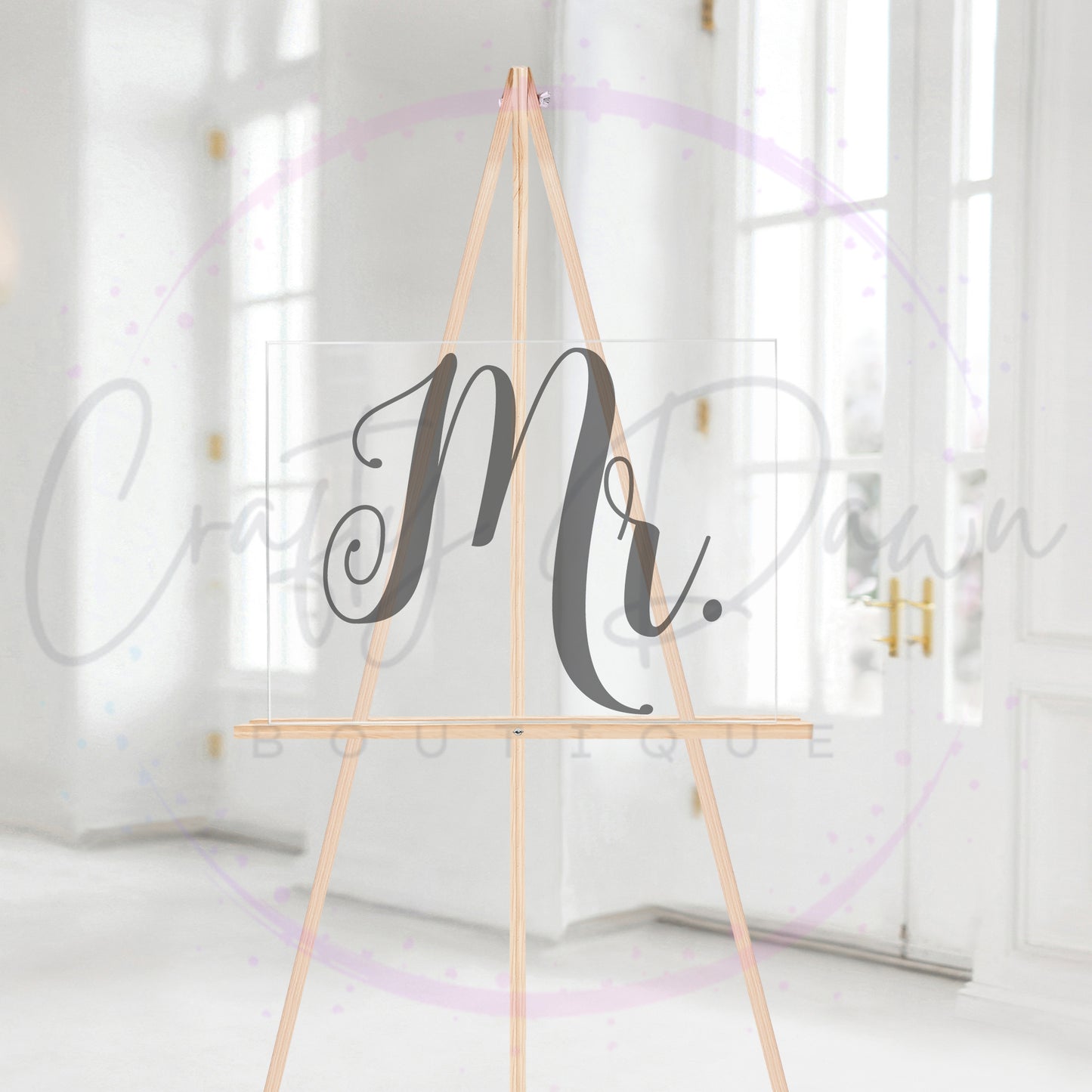 Mr. Acrylic Sign