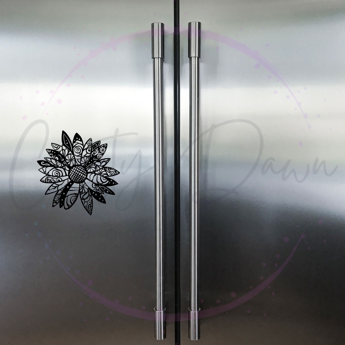 Daisy Mandala Decal