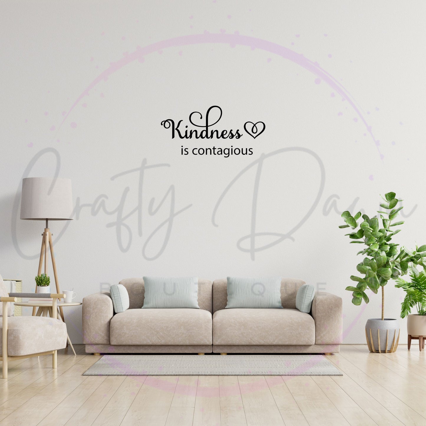 Kindness Is Contagious Decal