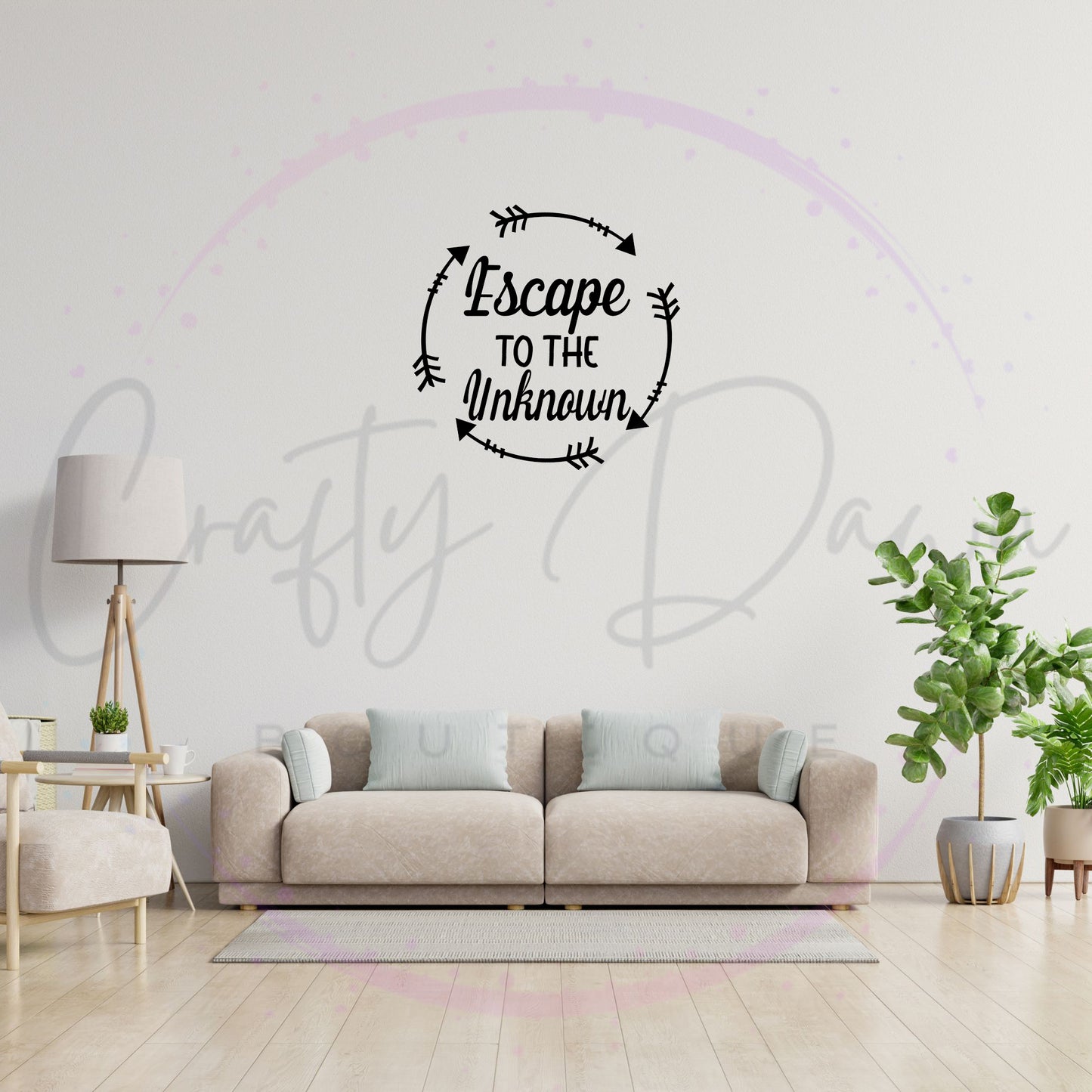 Escape To The Unknown Decal