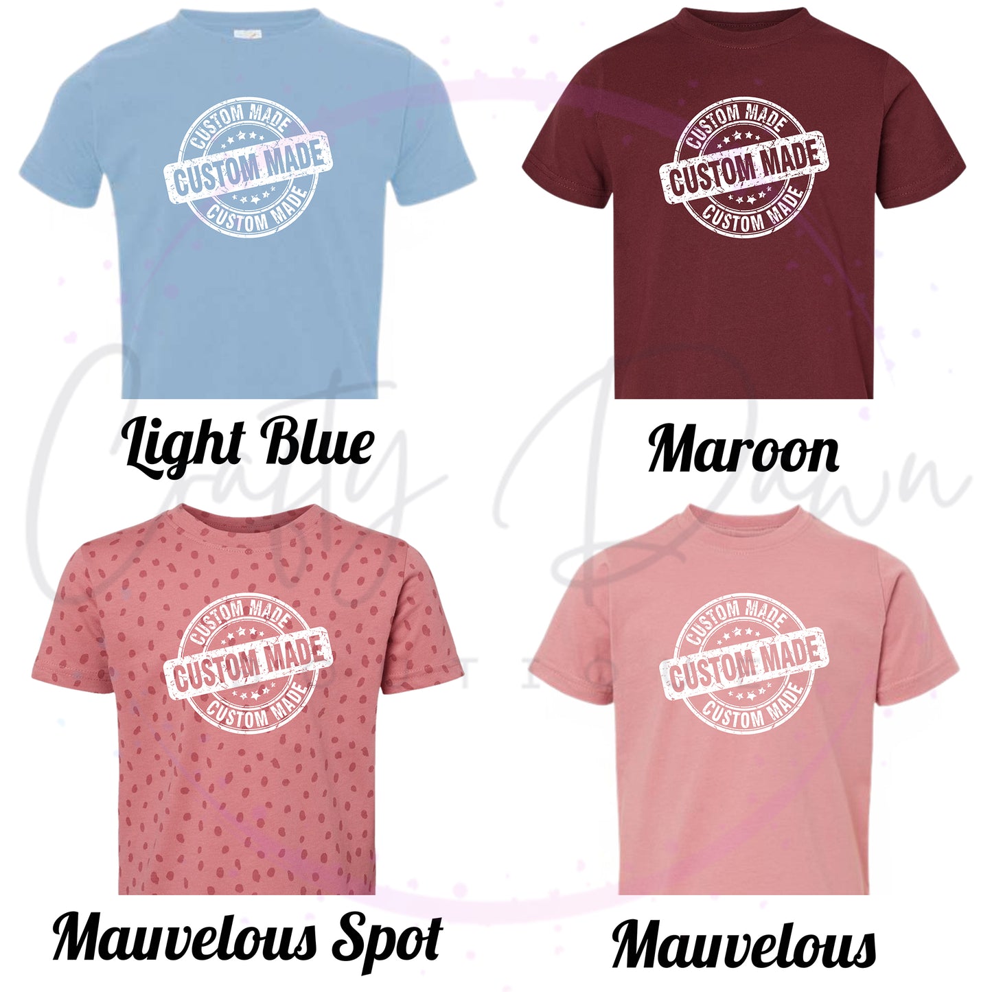 Custom Toddler Tee