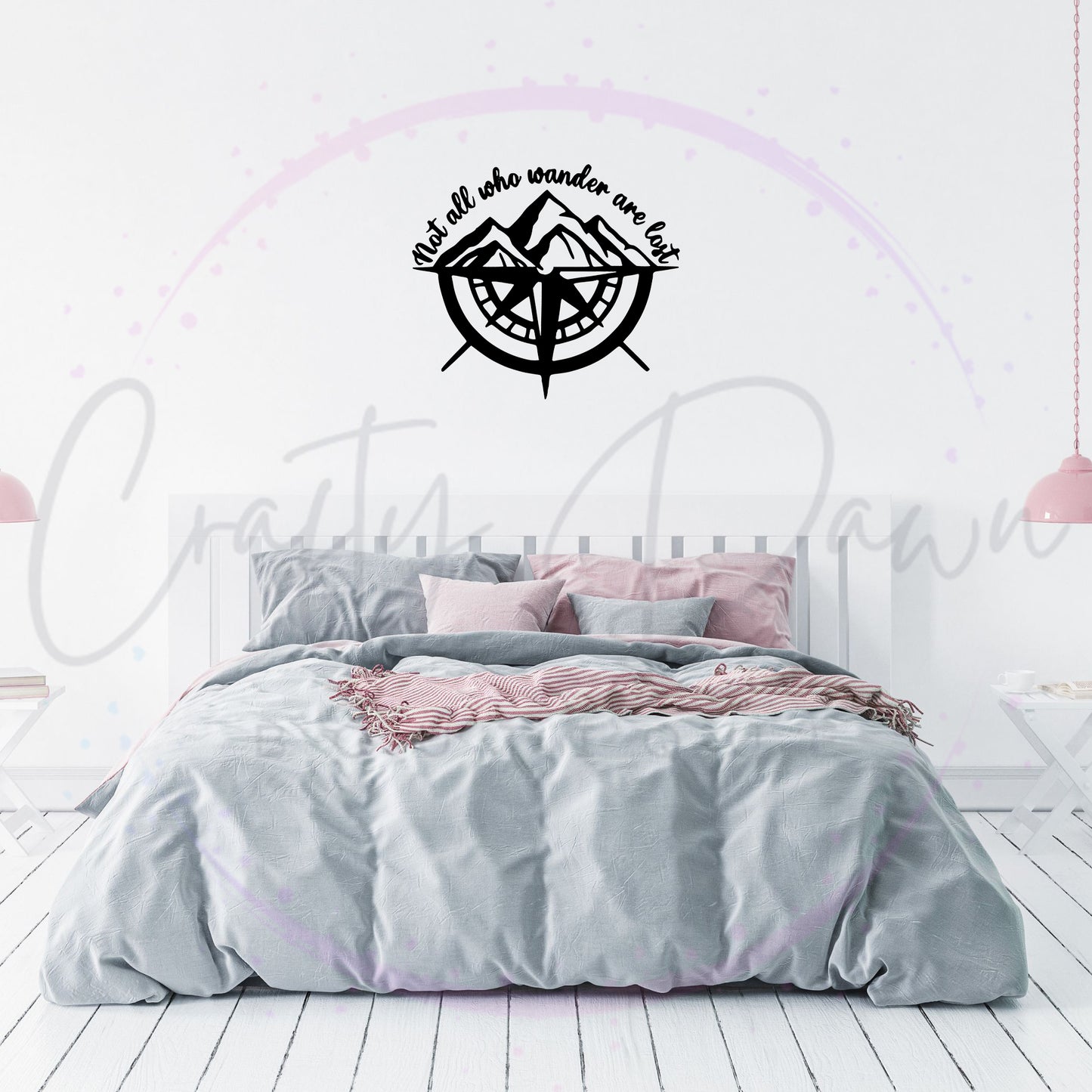 Not All Who Wander Are Lost Decal