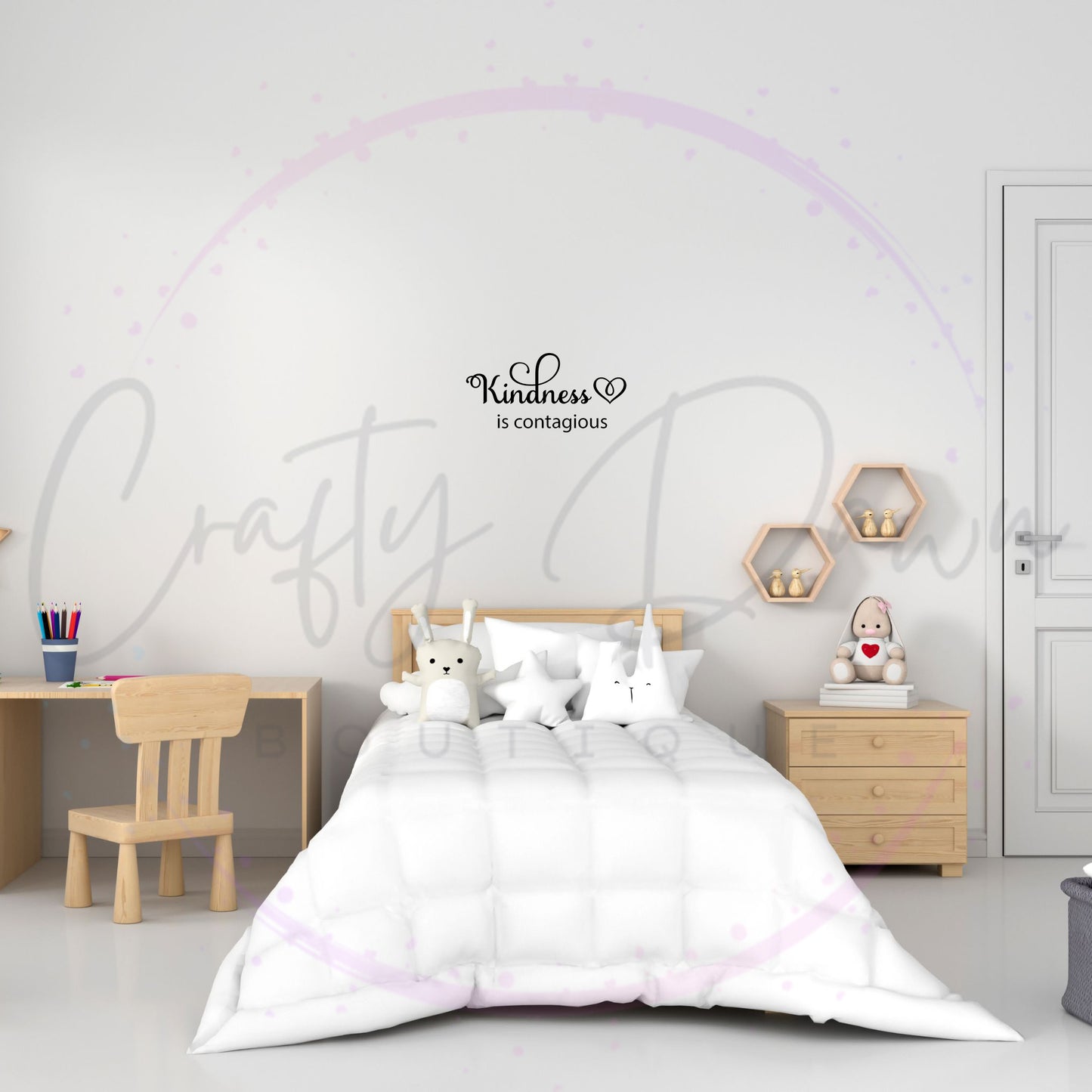 Kindness Is Contagious Decal