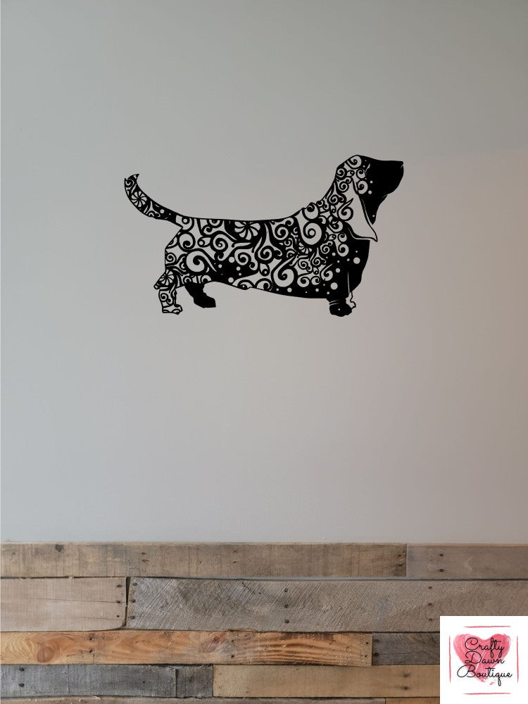Bassett Hound Decal