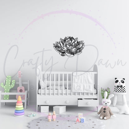 Lily Mandala Decal