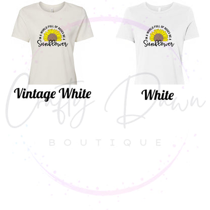 In A World Full Of Roses Women's Tee