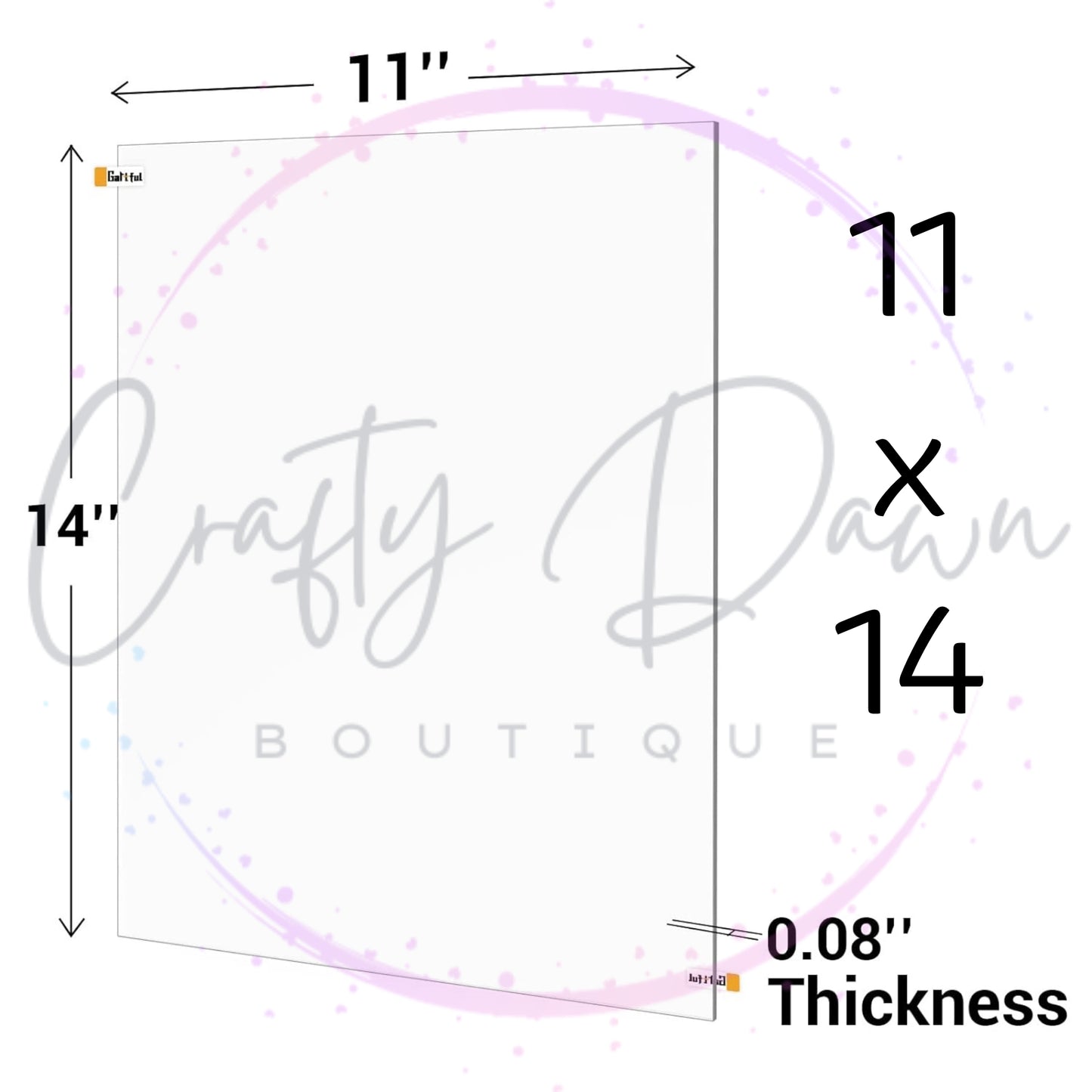 Bride Acrylic Sign